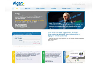 Foto sobre Algar Hotsite